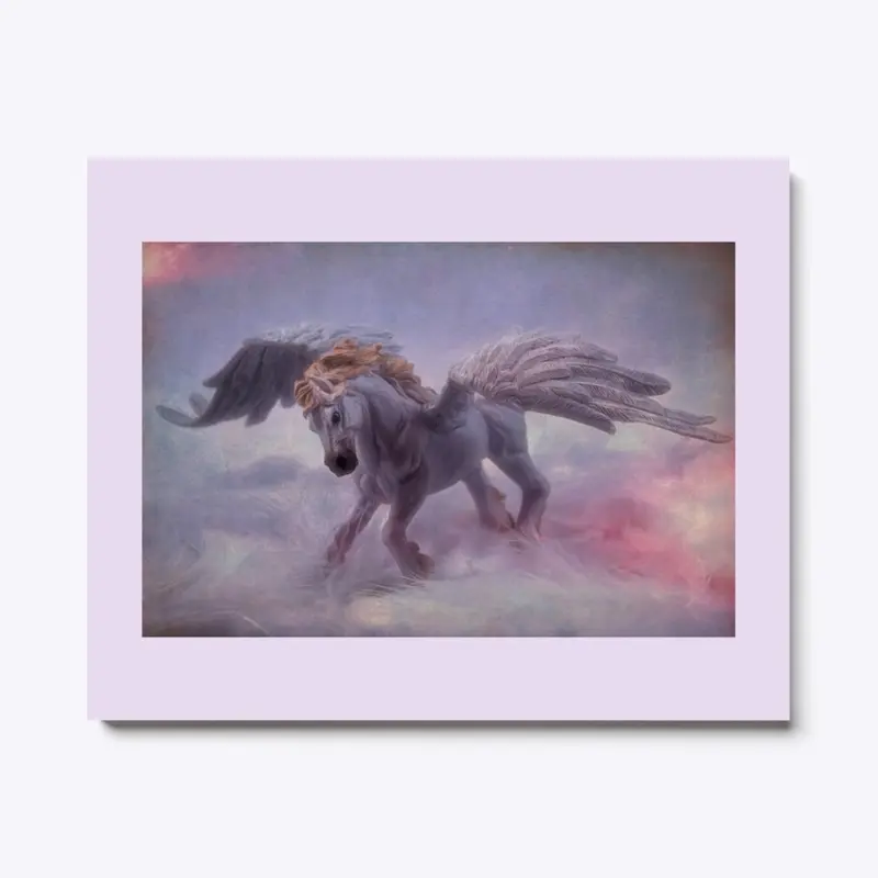 Pegasus in Clouds